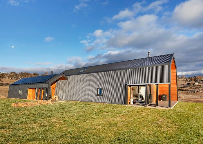Beautiful in concept and architecturally designed cabins at  Avonside Alpine Estate, Avonside