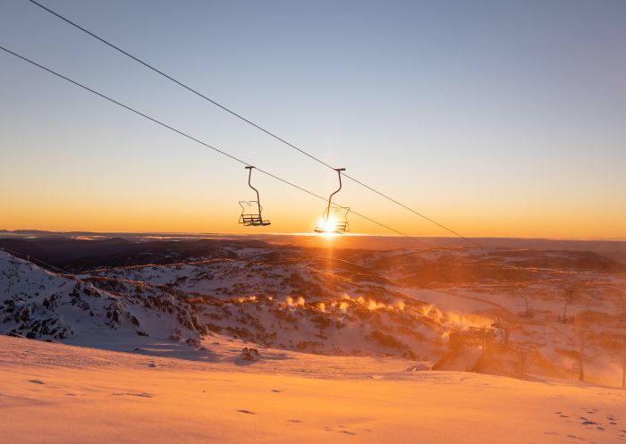 Mornings in the mountains over Perisher, Snowy Mountains